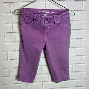 Cat & Jack Purple Denim girls Shorts-jeggings/size 10